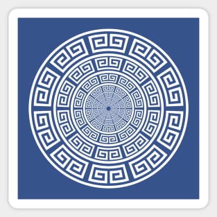 Meander Ancient Greek Symbol Sticker